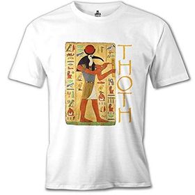 Lord T-Shirt Thoth Beyaz Erkek T-Shirt