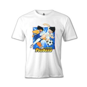 Lord T-Shirt Tsubasa - Captain Beyaz Erkek T-shirt