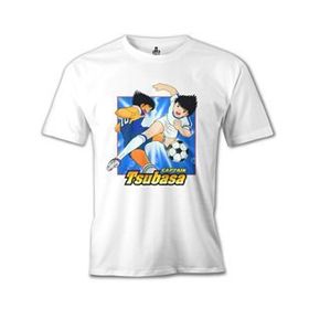 Lord T-Shirt Tsubasa - Captain Beyaz Erkek T-shirt