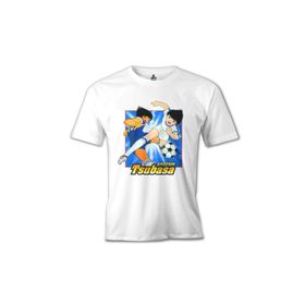 Lord T-Shirt Tsubasa - Captain Beyaz Erkek T-shirt