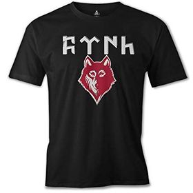 Lord T-Shirt Türk Kurt Siyah Erkek T-shirt