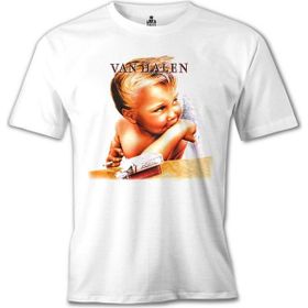 Lord T-Shirt Van Hallen - Angel Beyaz Erkek T-shirt