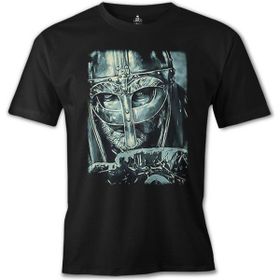 Lord T-Shirt Vikings Galea Siyah Erkek T-shirt