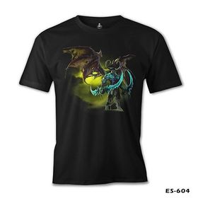 Lord T-Shirt World of Warcraft Illidan Stormrage Erkek Siyah Sweatshirt