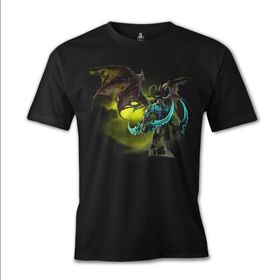 Lord T-Shirt World of Warcraft Illidan Stormrage Erkek Siyah Sweatshirt
