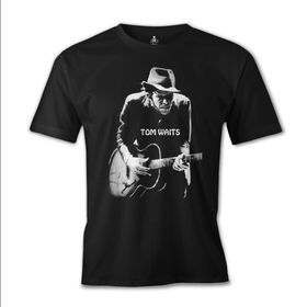 Lord Tom Waits - Phone Call Siyah Erkek Çocuk T-shirt