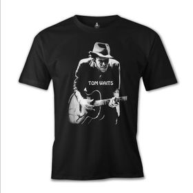 Lord Tom Waits - Phone Call Siyah Erkek Çocuk T-shirt
