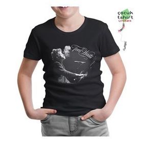 Lord Tom Waits - Phone Call Siyah Erkek Çocuk T-shirt