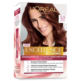 Loreal 5.5 Kızıl Kestane Excellence Creme Saç Boyası