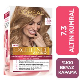 Loreal 7.3 Altın Kumral Excellence Creme Saç Boyası
