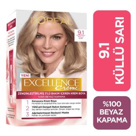 Loreal 9.1 Küllü Kumral Excellence Creme Saç Boyası
