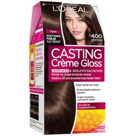 Loreal Casting Creme Gloss 400 Kestane Saç Boyası