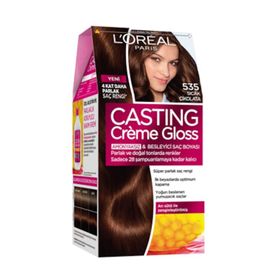 Loreal Casting Creme Gloss 535 Sıcak Çikolata Saç Boyası