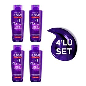 Loreal Elseve Color Vive 4x200 ml Mor Şampuan