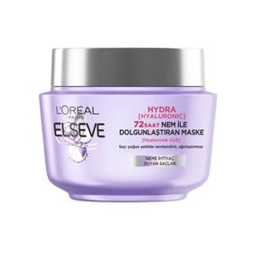 Loreal Elseve Hydra [Hyaluronic] 72 Saat 300 ml Nem ile Dolgunlaştıran Maske