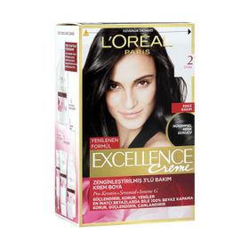 Loreal Excellence 2 Siyah Saç Boyası