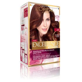 Loreal Excellence 4/54 - Büyüleyici Bakır Akaju Saç Boyası