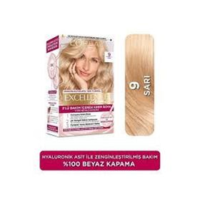 Loreal Excellence 9 Sarı Kit Saç Boyası