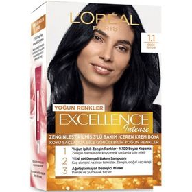 Loreal Excellence Creme 1.1 Derin Gece Siyah Saç Boyası