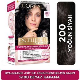 Loreal Excellence Creme 200 Yoğun Siyah Saç Boyası