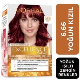 Loreal Excellence Intense 6-66 Yoğun Kızıl Saç Boyası