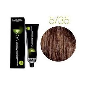 Loreal Inoa 5.35 Açık Kahve Dore Akaju Saç Boyası