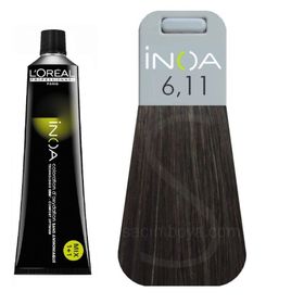 Loreal Inoa 6.11 Koyu Kumral Yoğun Küllü Saç Boyası