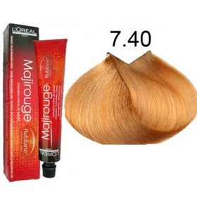Loreal Majirouge 7.40 Kumral Çok Yoğun Bakır Saç Boyası