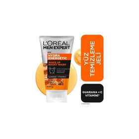 Loreal Paris 100 ml Men Expert Hydra Energetıc Wake Up Boost Yüz Temizleme Jeli