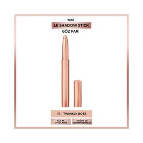 Loreal Paris 115 Twinkly Rose Le Shadow Stick Göz Farı