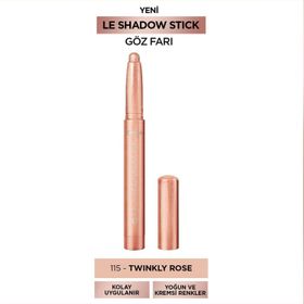 Loreal Paris 115 Twinkly Rose Le Shadow Stick Göz Farı