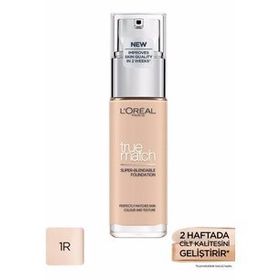 Loreal Paris 1R Rose İvory True Match Bakım Yapan Fondöteni