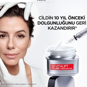 Loreal Paris 2x50 ml Revitalift Filler Hyaluronik Asit Gündüz Kremi
