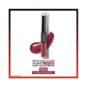 Loreal Paris 302 Rose Eternite Infaıllable Ruj
