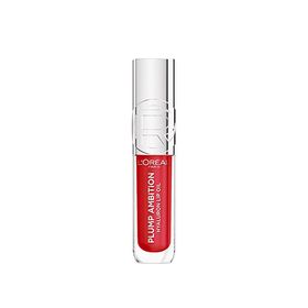 Loreal Paris 380 Rouge In Love Plump Ambition Hyaluron Lip Oil Besleyici ve Nemlendirici Dudak Parlatıcısı