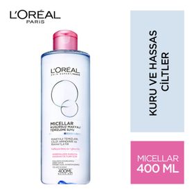 Loreal Paris 400 ml Micellar Normalden Kuruya Makyaj Temizleme Suyu