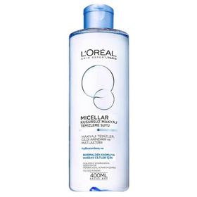 Loreal Paris 400 ml Micellar Normalden Kuruya Makyaj Temizleme Suyu
