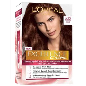 Loreal Paris 5-32 Altın Kahve Excellente Saç Boyası