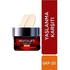 Loreal Paris 50 ml Dermo Expertise Revitalift Laser X3 Yaşlanma Karşıtı Bakım Kremi