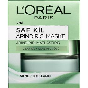 Loreal Paris 50 ml Saf Kil Arındırıcı Maske