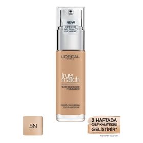 Loreal Paris 5N Sand True Match Bakım Yapan Fondöten
