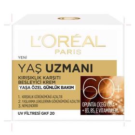 Loreal Paris 60+ Uzmanı Kırışıklık Karşıtı Besleyici Krem