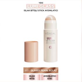 Loreal Paris 610 Pearl Eclat Lumi Le Glass Highlighter Stick