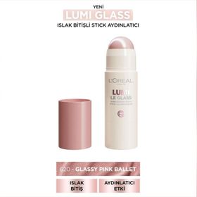 Loreal Paris 620 Pink Ballet Lumi Le Glass Highlighter Stick