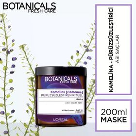 Loreal Paris Botanicals Fresh Care Kamelina 200 ml Pürüzsüzleştiren Saç Maskesi