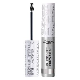 Loreal Paris Brow Artist Plump&Set Şeffaf Kaş Sabitleyici Maskara - Transparan
