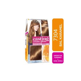 Loreal Paris Casting Bal Karamel 7304 Amonyaksız Besleyici Saç Boyası