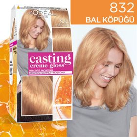 Loreal Paris Casting Bal Köpüğü 832 Amonyaksız Besleyici Saç Boyası