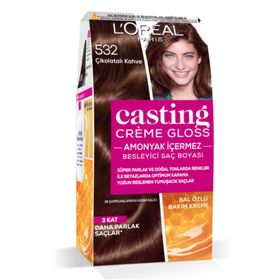 Loreal Paris Casting Çikolatalı Kahve 532 Amonyaksız Besleyici Saç Boyası