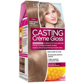 L’oreal Paris Casting Creme Gloss 810 Parlak Küllü Sarı Amonyaksız Saç Boyası